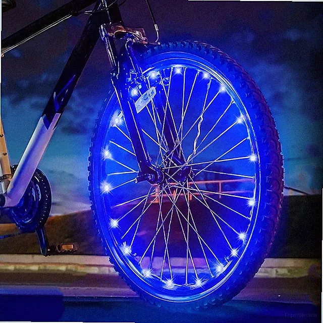 1 PairLED Bike Wheel Lights with Batteries Included! Bicycle Light Get Brighter