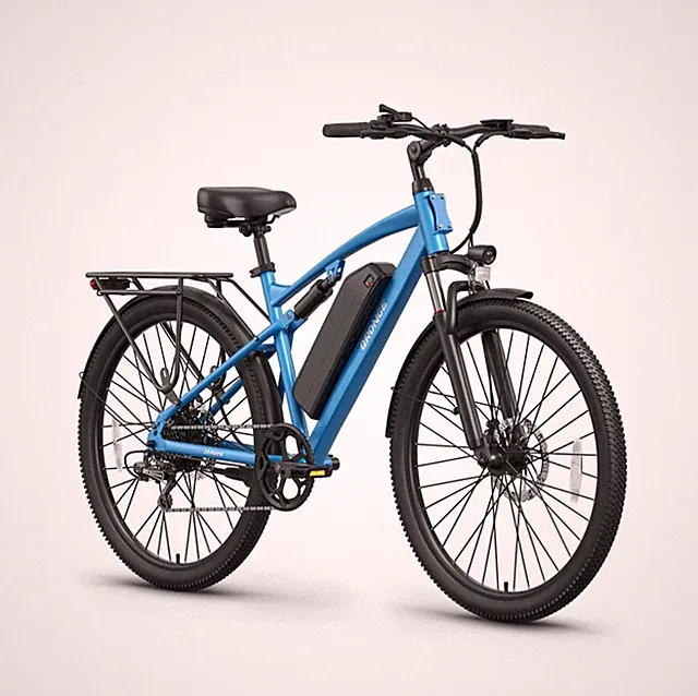 1000W Peak Electric Bike for Adults, Full Suspension Ebike, 7 Speed Bicycles