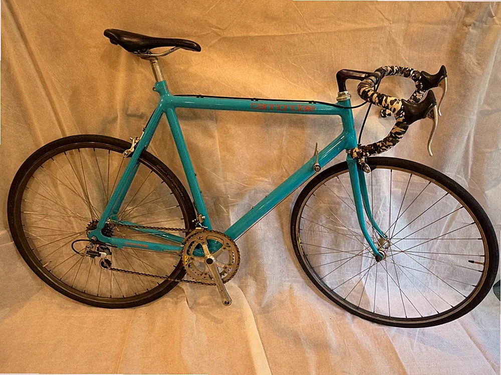 1987 61cm Vintage Cannondale Bicycle SR500 Aluminum Road Bike Shimano 105