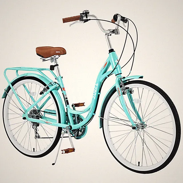 24in Bicycle for Ladies,Shimano 7 Speed,Double Brakes,Comfort,Commuter Bicycle