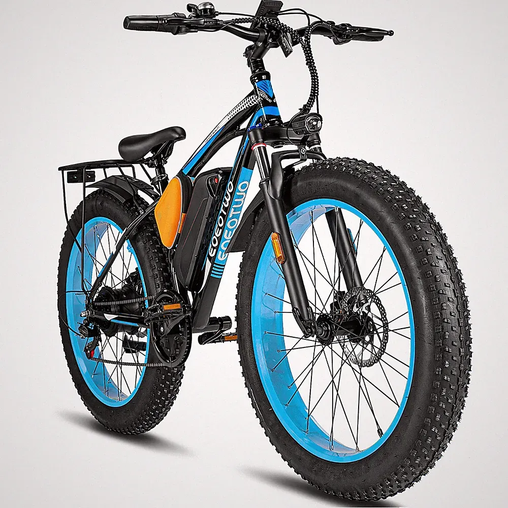 26"Fat Tire Electric Bike for Adults 30MPH 70Mile 1500W Offroad Mountain Bicycle