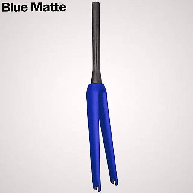 700C Fixed Gear Carbon Fiber Hard Forks for Track or Road Bike Tapered Tube