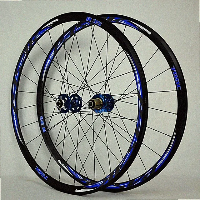 700C Road Bike Wheels 24Holes 30mm Depth Cross-country Bicycle Wheelset