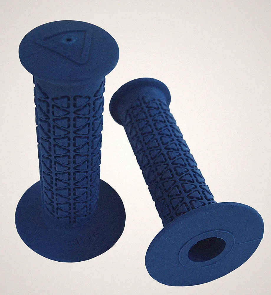 AME old school BMX Bicycle Grips - ROUNDS - BLUE