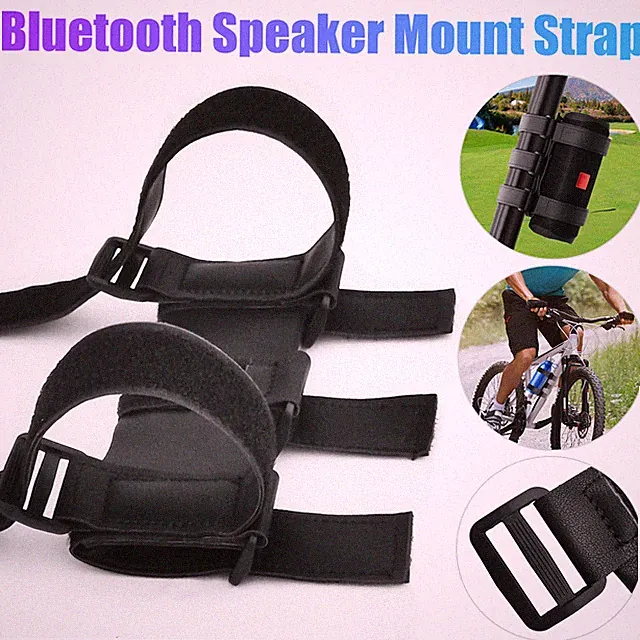 Bicycle Outdoor Portable Bluetooth Speaker Mount Bike Universal Adjustable Strap
