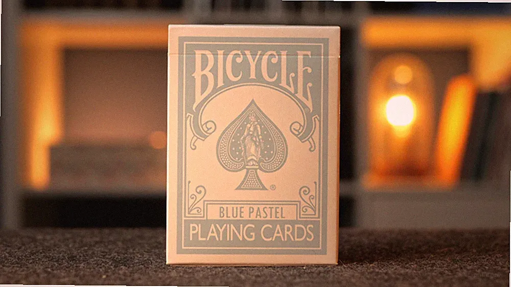 Bicycle Pastel Blue Playing Cards