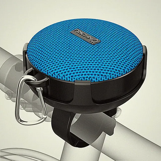 Bike Bluetooth Speaker with Bicycle Mount, Portable Wireless Shower Travel Sp...