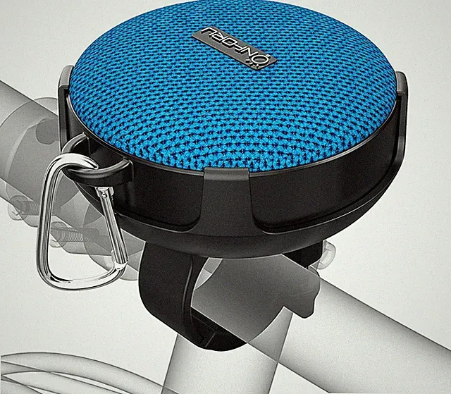 Bike Bluetooth Speaker with Bicycle Mount, Portable Wireless Shower Travel Speak