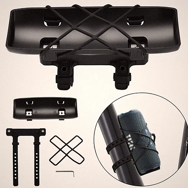 Bike Mount Bracket Set For JBL FLIP 7 6 5 4 3 ESSENTIAL Bluetooth Speaker Holder