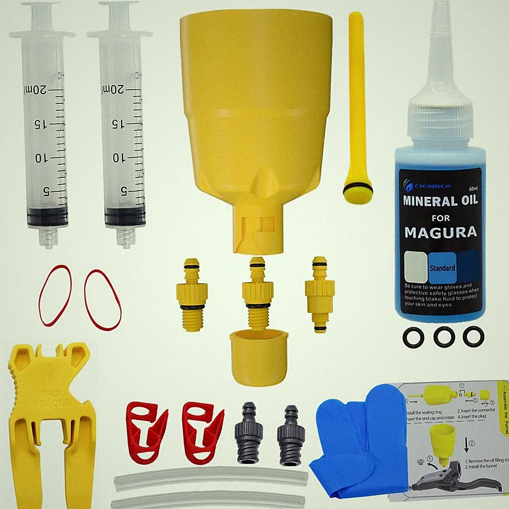 Bleed Kit for Magura Hydraulic Disc Brakes I Bicycle Brakes Service Kit I Ble...