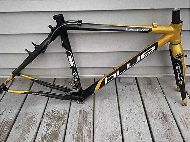 Blue CxC Carbon Cyclocross Frame & Fork ONLY - 49cm - Rim Brake