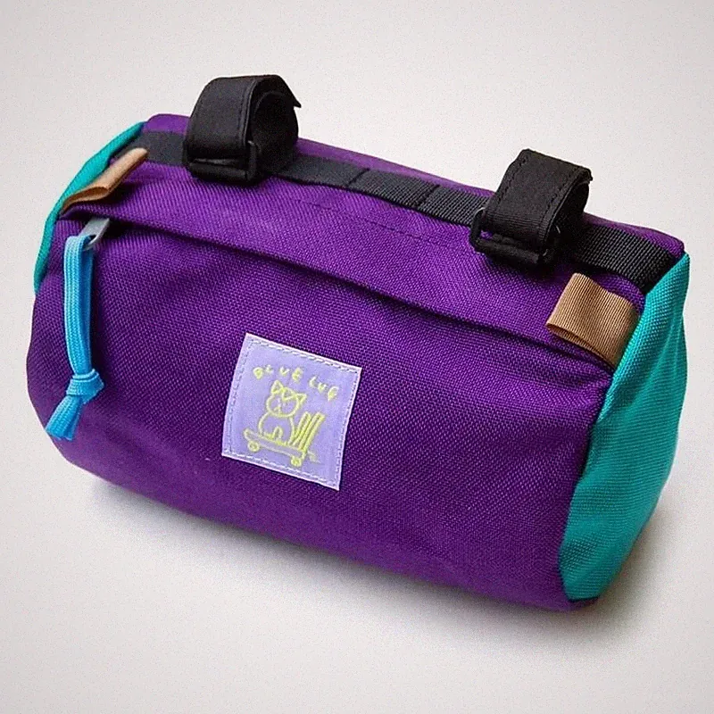 BLUE LUG TANDEM Handlebar Pouch Purple Bicycle Bag Multi-use Made in Japan