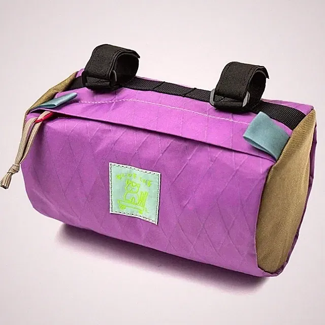 BLUE LUG TANDEM Handlebar Pouch X-PAC Lavender Bicycle Bag Made in Japan New