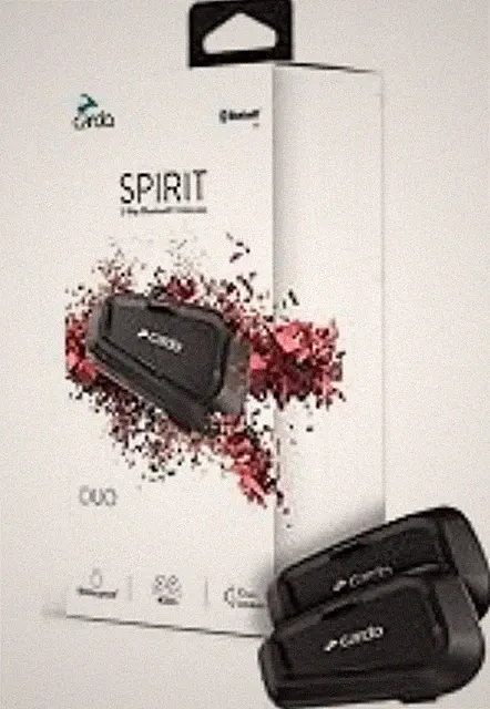 Cardo Spirit 2-Pack Great Condition for Motorcycle or Dirt Bike Helmets