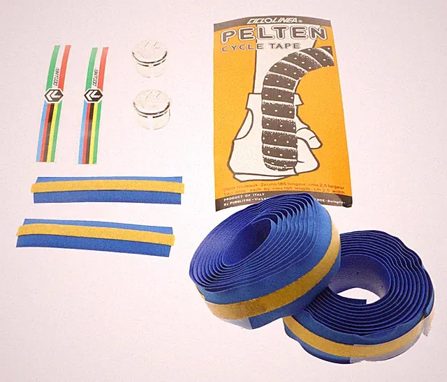 Ciclolinea Pelten Cycle Handlebar Tape Foam Blue Road Bike Vintage NEW NOS
