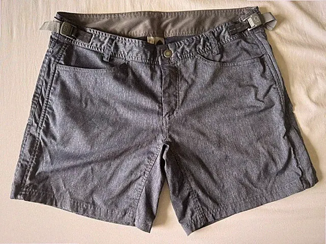 Club Ride Women's MTB Shorts Blue/Denim Print Size Large