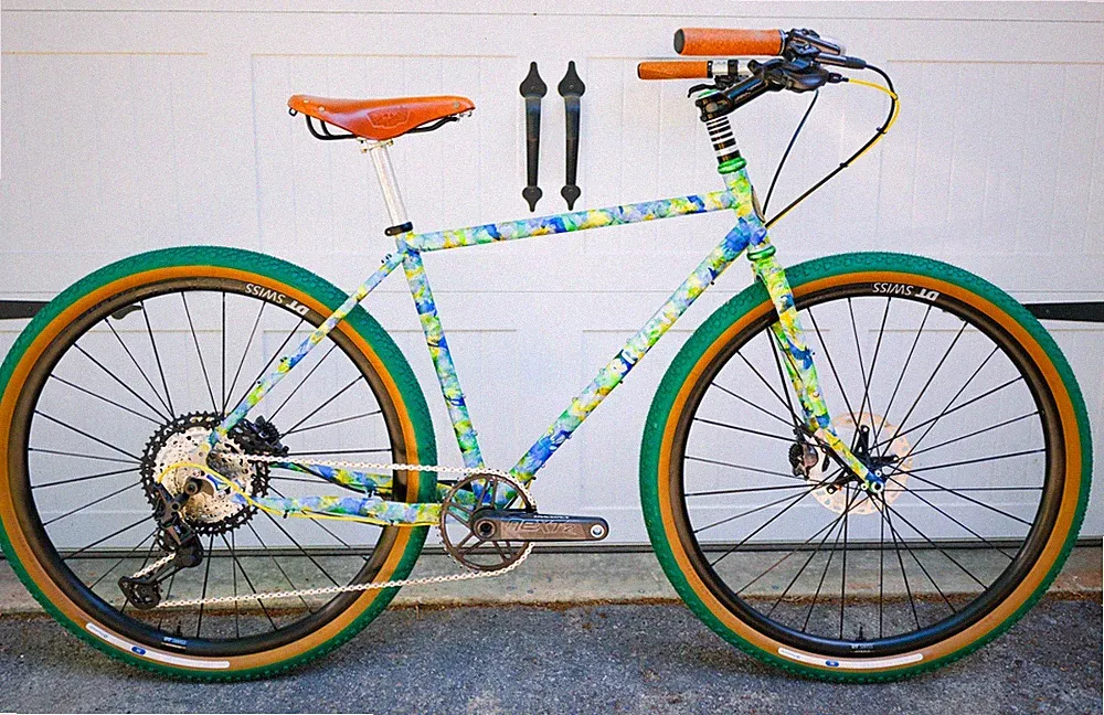 Crust Evasion 54cm '1 of 1' Cooks Blue Lug Chris KingShkmano xt 1x12 Gravel Bike