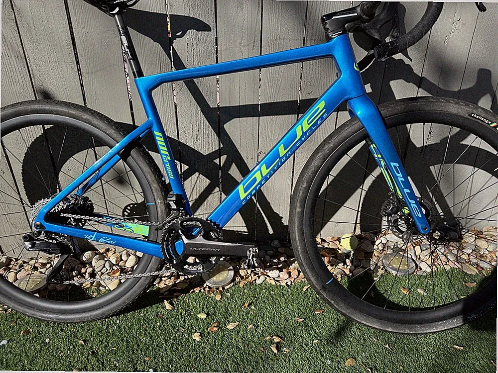 Blue Cyclocross Bike