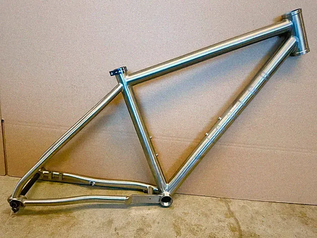 Indigo Bicycle Co. Red Rock Titanium Gravel Frame, UDH, 50cm