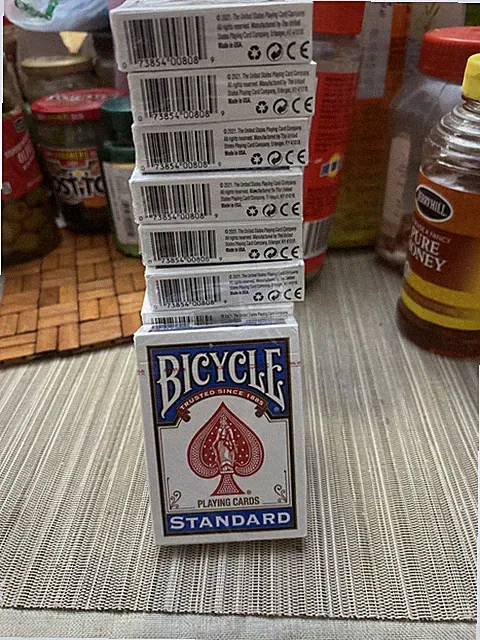 Lot of 24 Bicycle Standard Playing Cards 12 Blue 9 Red 3 Black All Sealed