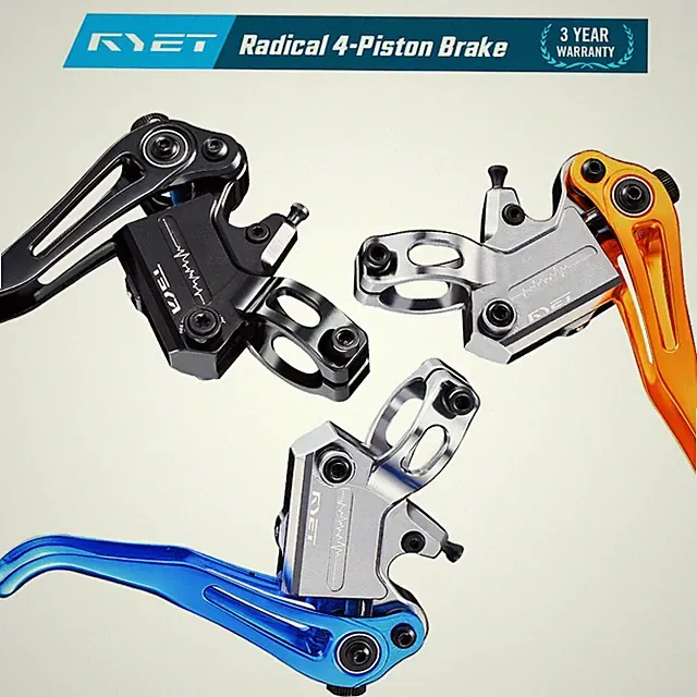 M4 Vertical 4-Piston Hydraulic Brake Set- DirectForce Tech for MTB XC/Enduro/DH