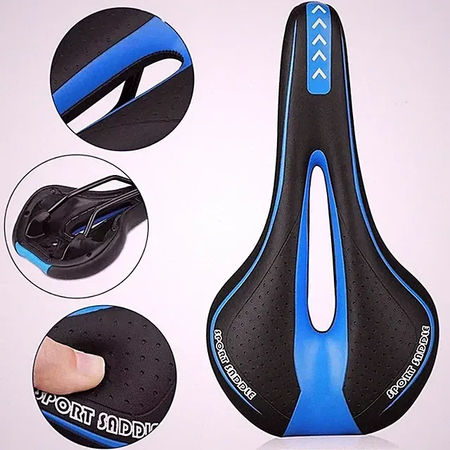 MTB Bike Saddle Comfort Gel Seat Soft Wide Cushion Road Bicycle Seat