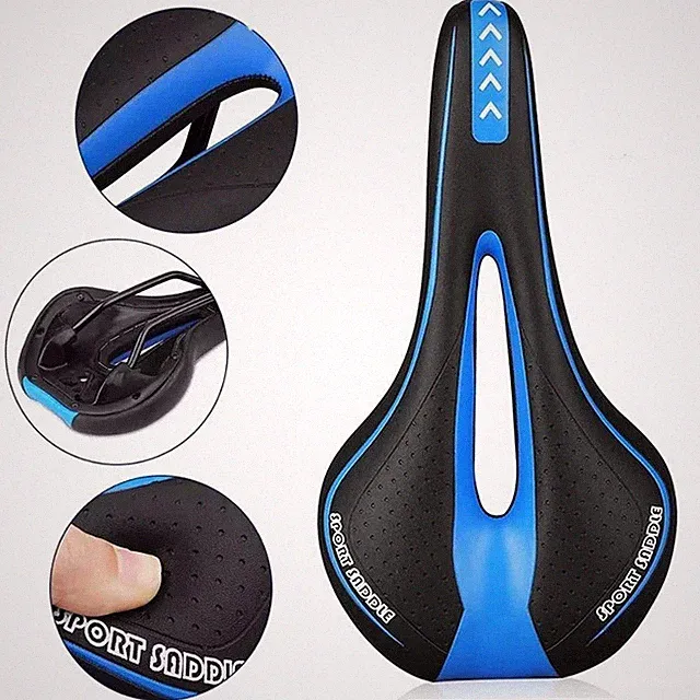 MTB Bike Saddle Comfort Gel Seat Soft Wide Cushion Road Bicycle Seat