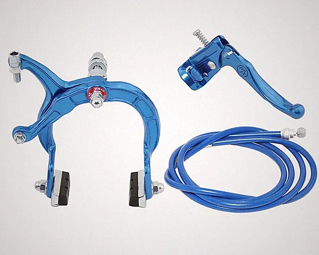 Mx Brake Rear Alloy Blue. BMX bicycle brake cycle brake set 113047
