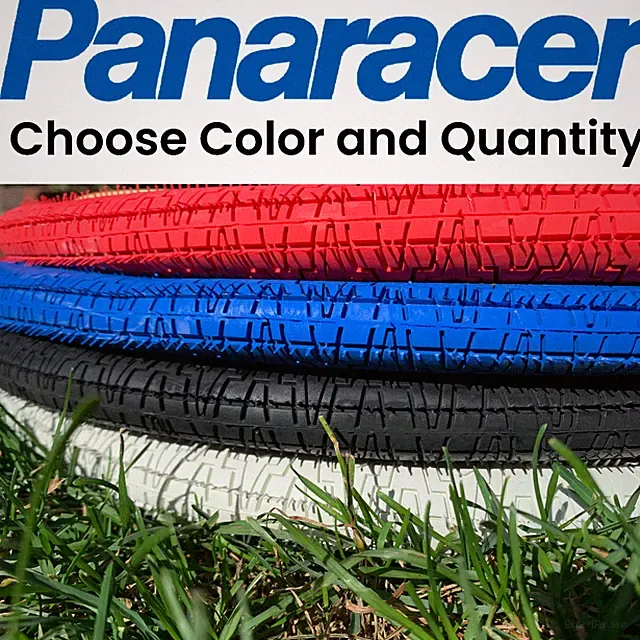 Panaracer HP406 20x1.75 Slick Skinwall Bike Tire Black White Blue Red Freestyle