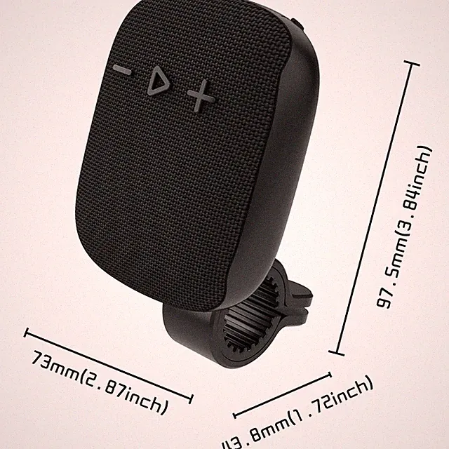 Portable Waterproof Bluetooth Handlebar Speaker F Electric Bike Bicycle Scooter