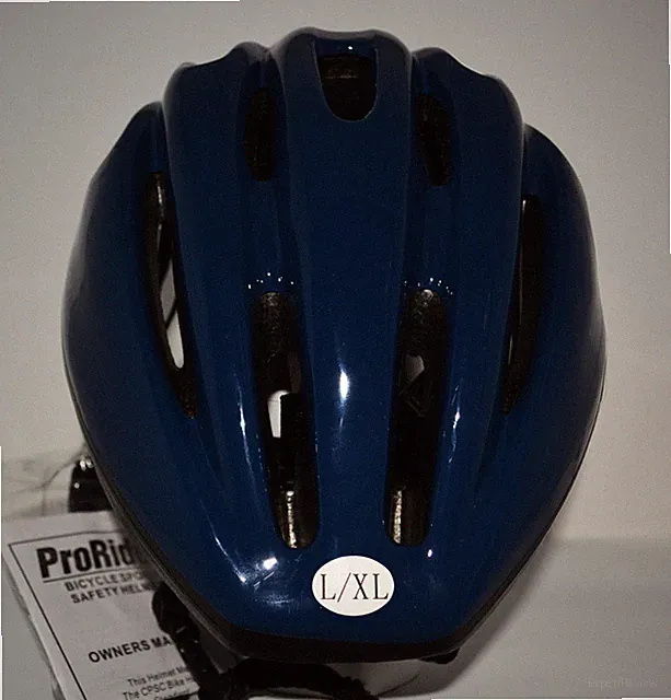 ProRider TS Bicycle Helmet with Turn-Style Dial-fit, Gloss Finish