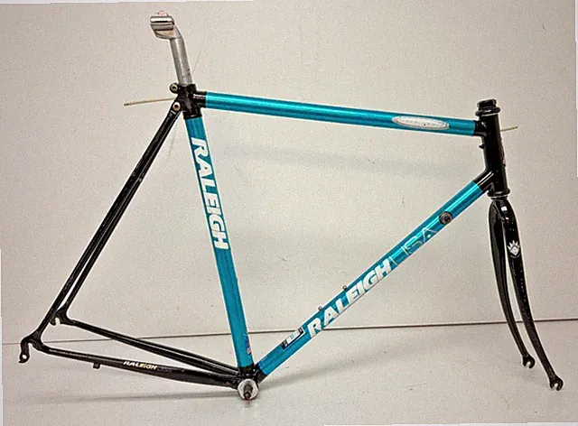 Raleigh Super Course Technium 56cm C-C Aluminum CrMo Road Bike Frame/Fork BB++