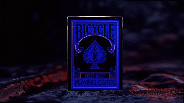 Reverse Blue Bicycle Playing Cards