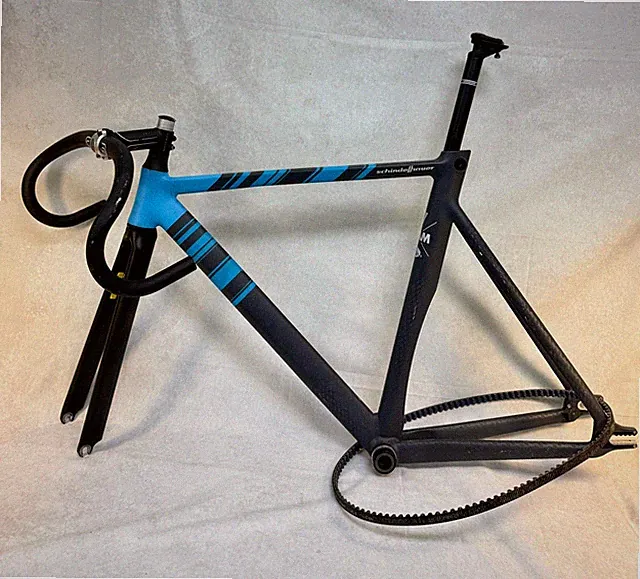 Schindelhauer Bike 53 cm Frame w/ Gates Drive Belt & Deda Pista Track Handlebars