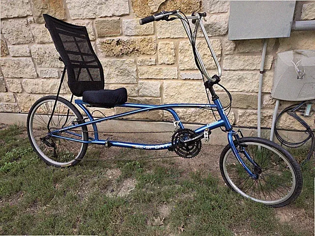 Sun Seeker Bicycles EZ-Sport CX 26/20 Lemans Blue Recumbent Bike