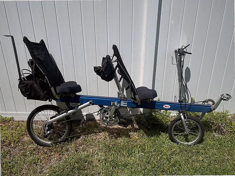 TANDEM RECUMBENT BIKE - BikeE's E2