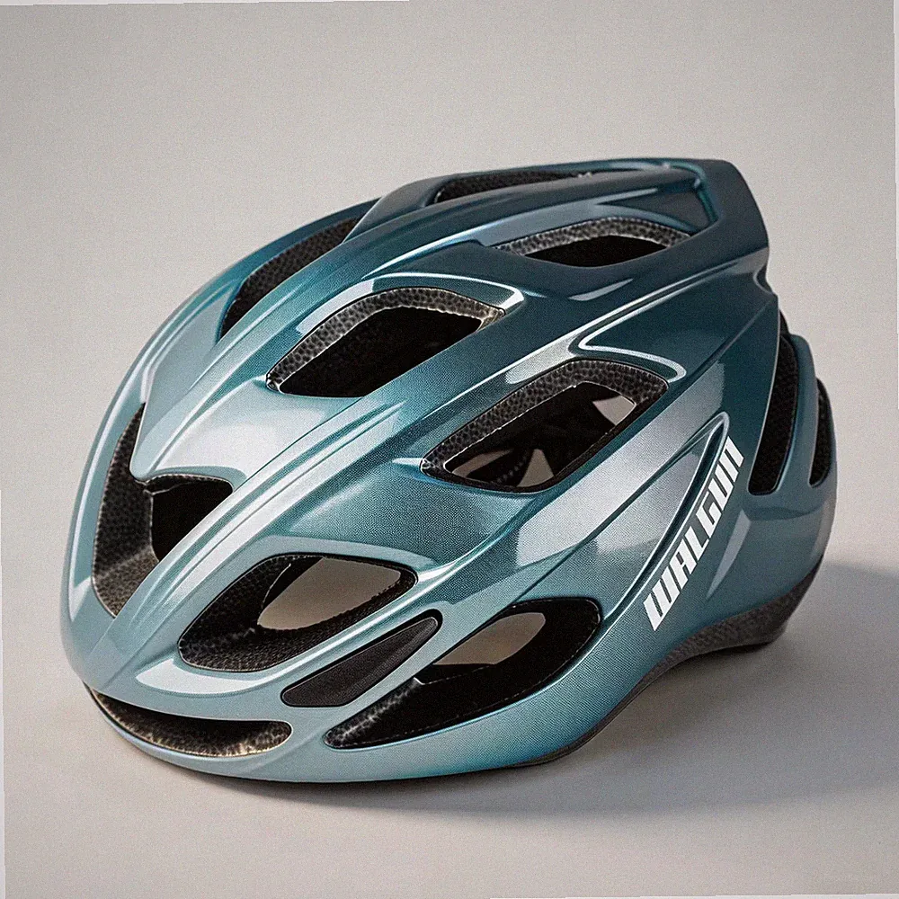 Ultralight Adult Bike Helmet Road MTB Cycling Helmet White Dark Blue