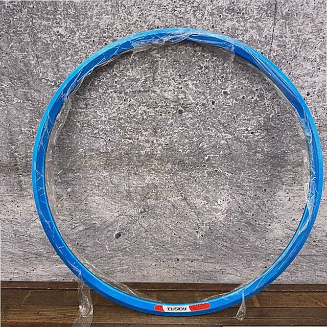 Vintage Velocity Fusion 700c Rim Blue 32h Clincher Road Gravel CX Alloy Bike
